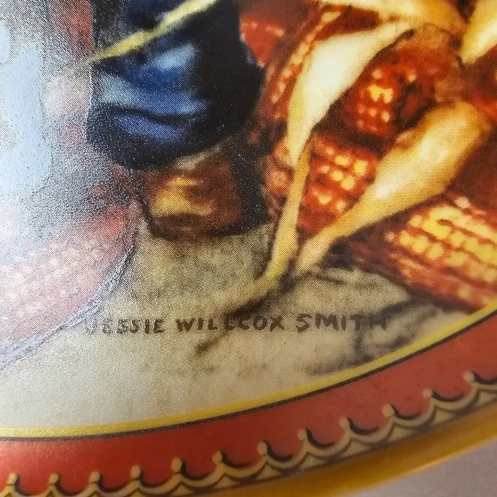 Knowles Plate Thanksgiving 1986 Second Issue Jessie Wilcox Smith Childhood Plate